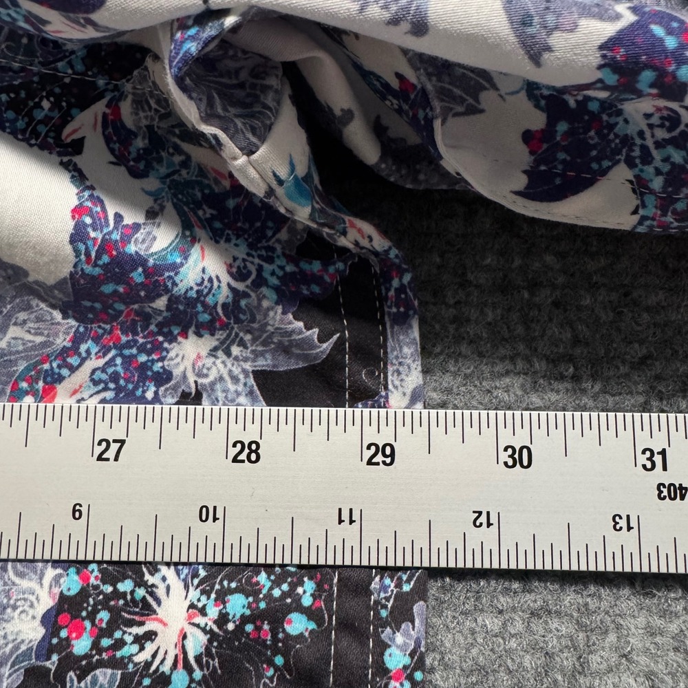 Robert Graham Shirt 2XLT Button Floral Colorful Flip Cuff Tall - Picture 8 of 12